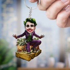 Kişiye Özel Karikatür Figür I Anahtarlık Biblo I Joker